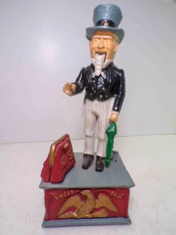 Price Products Reproduction Uncle Sam Cast Iron