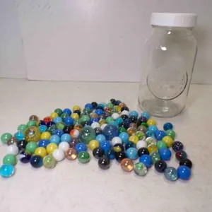 Jar of Marbles Includes 3 Shooters