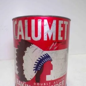 Vintage Large 10 lbs Calumet Baking Powder Tin