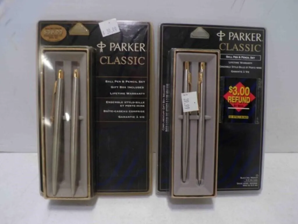 (2) NEW & Factory Sealed Parker Classic Ball Pen &