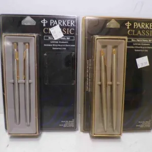 (2) NEW & Factory Sealed Parker Classic Ball Pen &