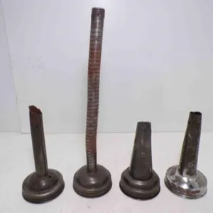 (3) Vintage Motor Oil Bottle Spouts & 1 Flexible