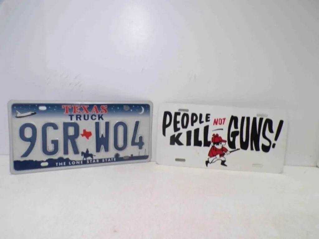 Novelty License Plate & Texas License Plate