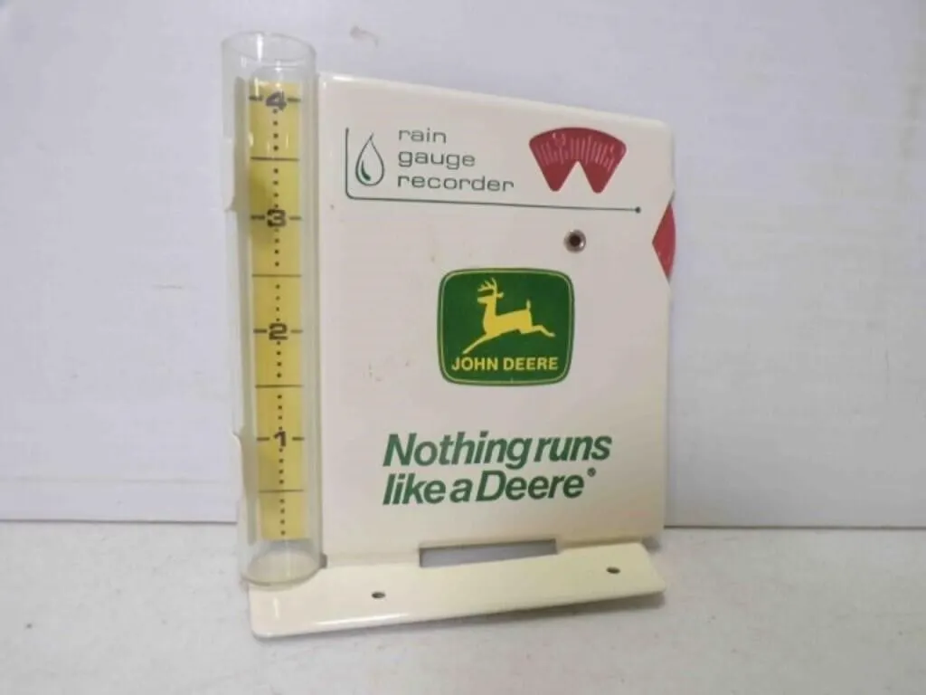 John Deere Rain Gauge