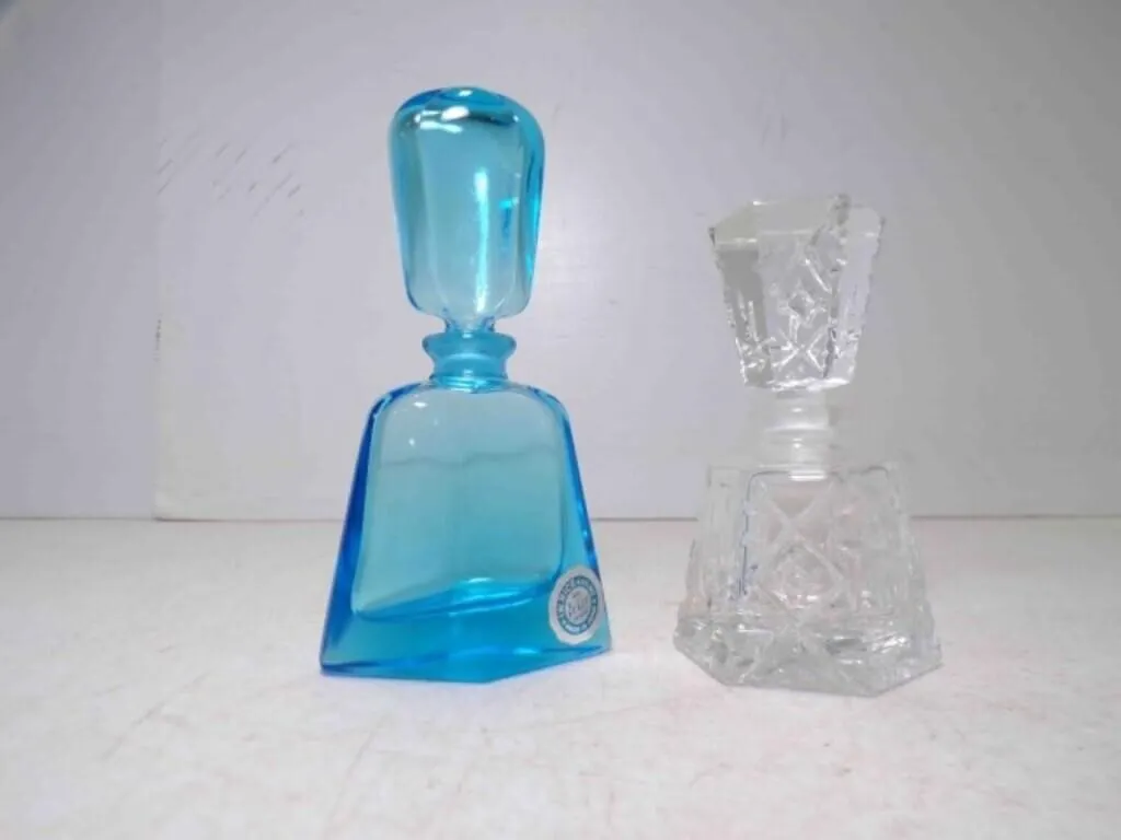 (2) Vintage Perfume Bottles