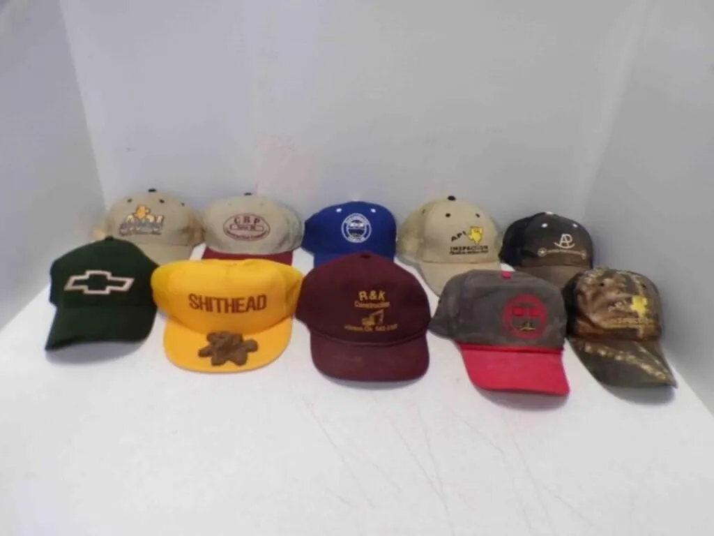 (10) Snap Back Trucker Hats w/Advertising