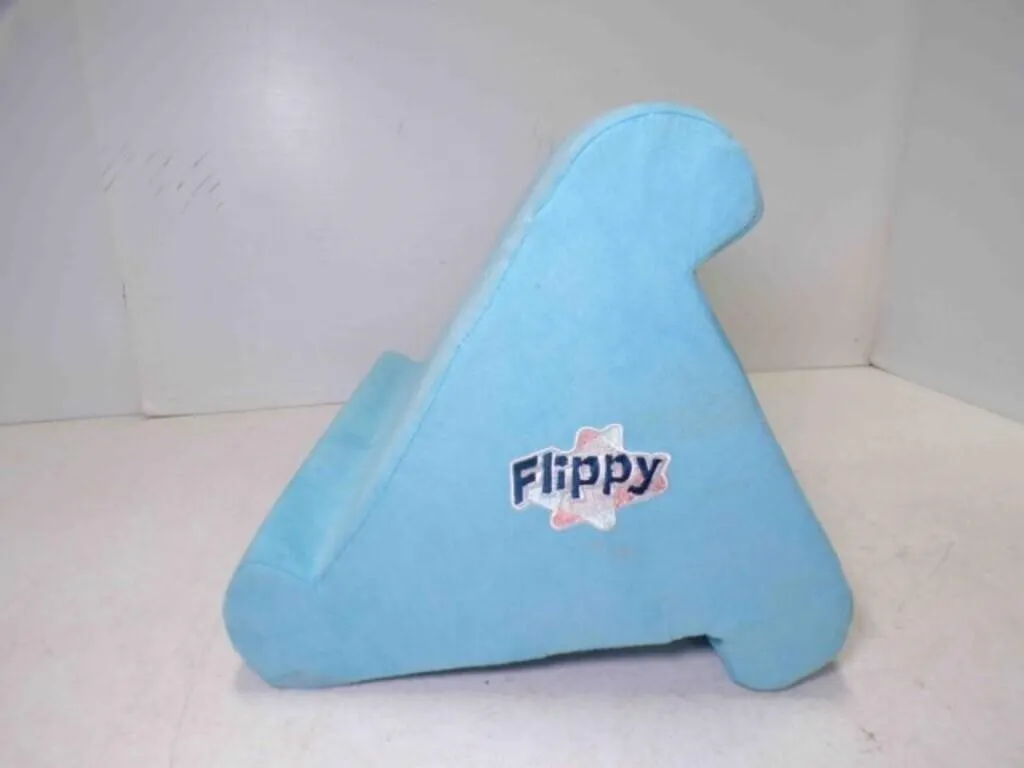 Baby Blue Flippy Pillow Tablet Stand Book Holder