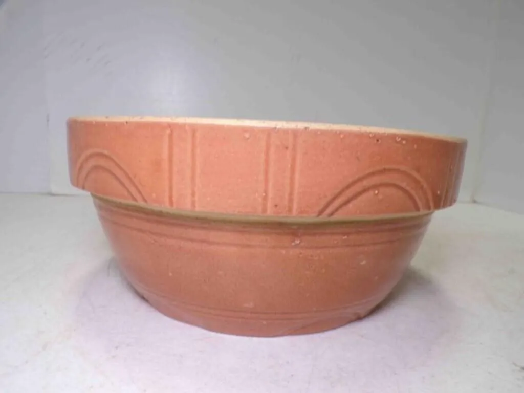 Vintage Watt Pottery Ovenware Bowl Pumpkin or