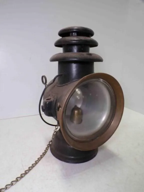 Antique Dietz Union Kerosene Driving Lamp