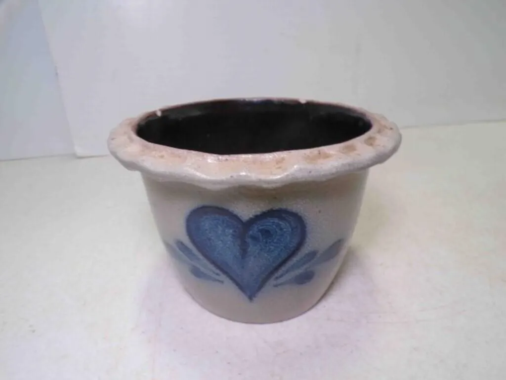 1991 Rowe Pottery Works Salt Glazed Stoneware