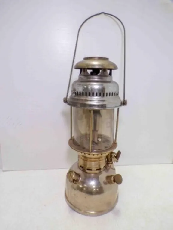 Vintage Petromax Nickel Plated Kerosene Pressure