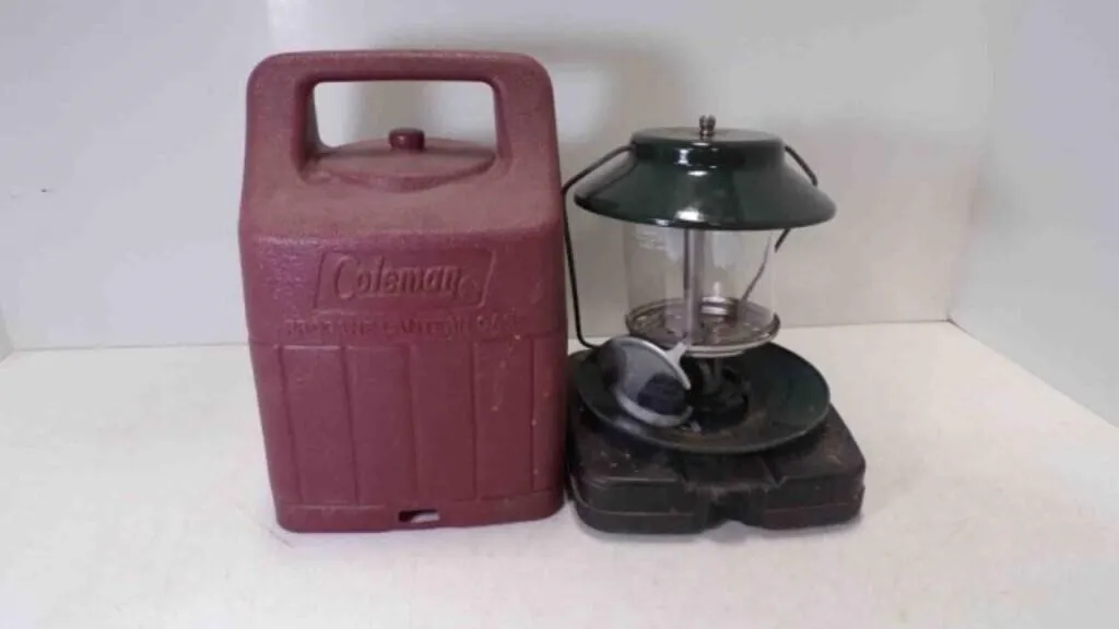 Vintage Coleman 2 Mantle Propane Camping Lantern