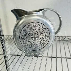 Wilton Armetale, Reggae pattern 8" cast alloy jug