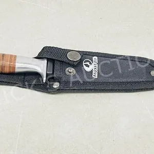 Mossy Oak, hunting knife/ sheath 7 3/4" overall