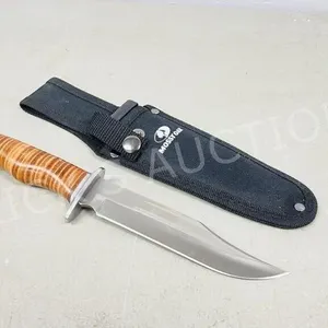 Mossy Oak, hunting knife/ sheath  10 1/4" overall