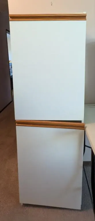 White Storage Cupboard 20"x16"x59"