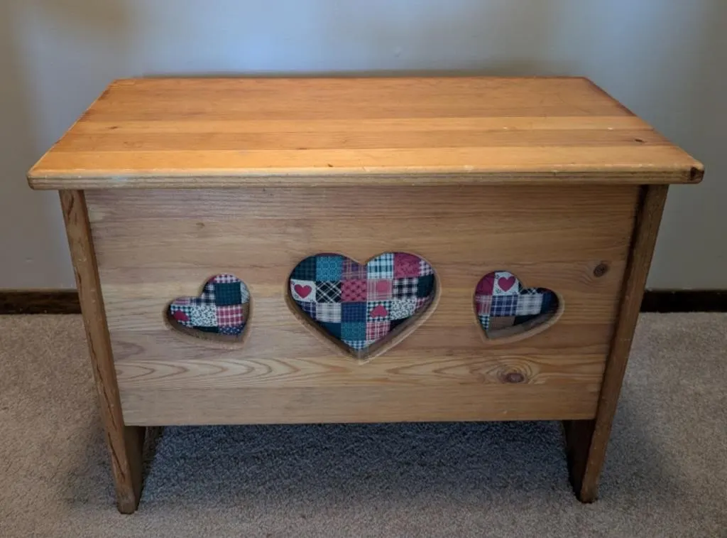 Wooden Bench / Storage 2 ftx"1ftx 17"