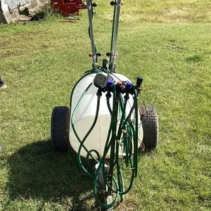 Small yard sprayer with 12V pump