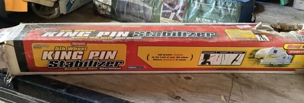 5th wheel king pin stabilizer hardly used