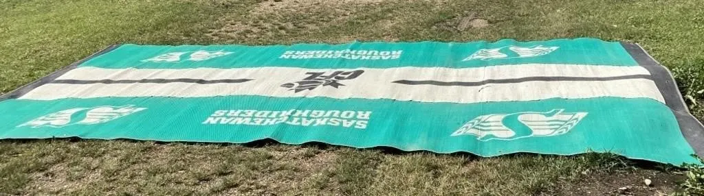 Riders camping mat. Measures 17 x12.
