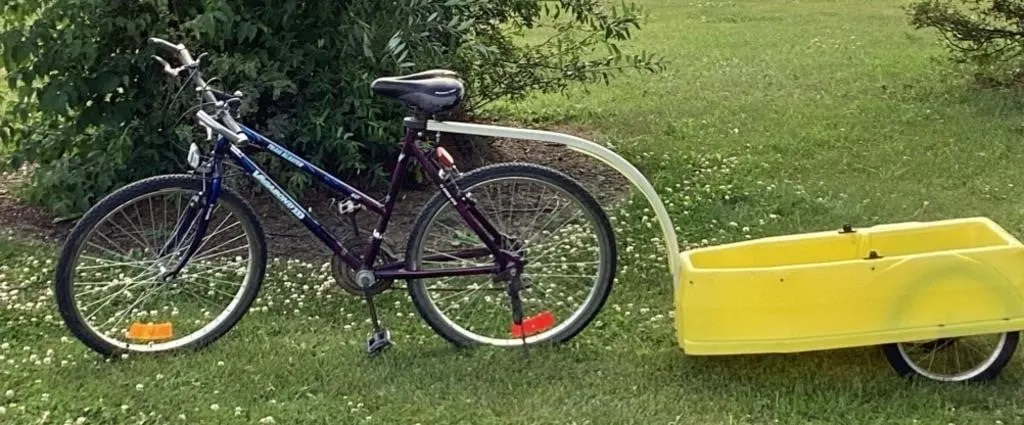 Vagabond trail buster 15 speed bike with baby