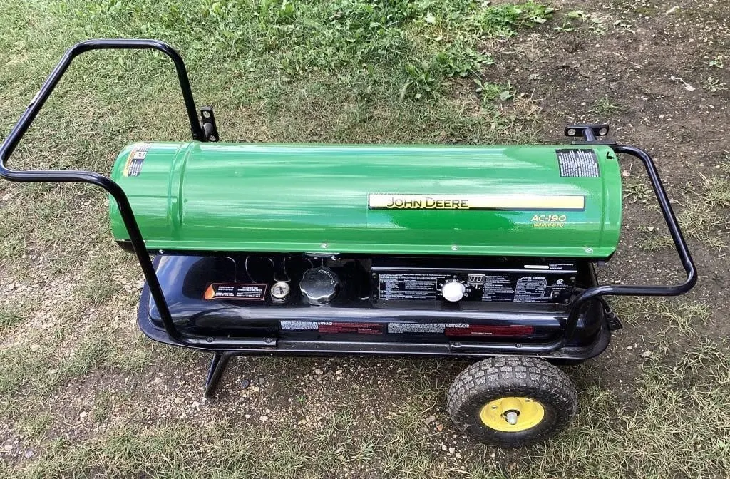 John Deere AC190 190000 BTU diesel heater