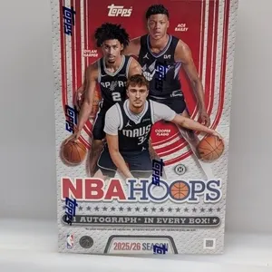 2025-26 Topps NBA Hoops Hobby Box