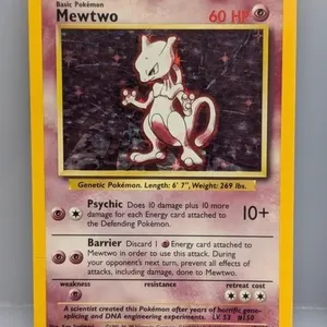 Pokemon 1999 Mewtwo Holo 10