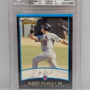 2001 Albert Pujols Bowman RC Rookie #264 BGS 8.5