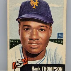 1953 Topps #20 - Hank Thompson "Giants" Indent
