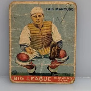 1933 Goudey's Gus Mancuso #1 DMG