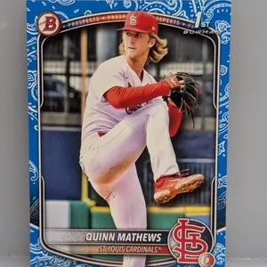 /125 2025 Bowman Quinn Mathews Blue Pattern BP-25