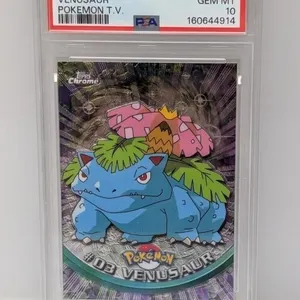 2000 Topps Chrome Pokemon TV Venusaur #3 PSA 10