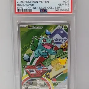 Pokemon PSA 10 First Partner Bulbasaur