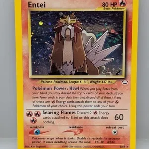 2000 Pokemon Neo Revelation Entei Holo #6
