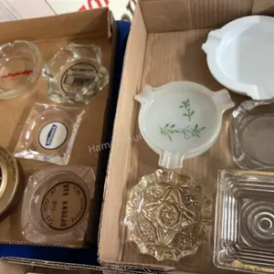 2 Flats of Ashtrays