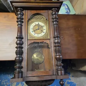 German Vienna Regulator style wall clock