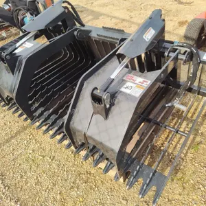 Stout Buckets HD69-3 rock grapple attachment