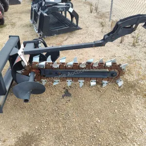 46" skid steer trencher attachment