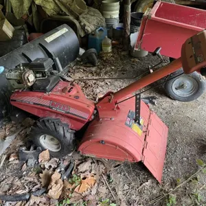 Rear Tine Rototiller, Wagon, & Spreader