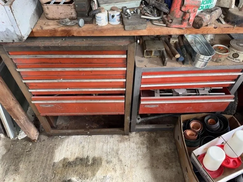 Craftsman Tool Chests & Assorted Tools