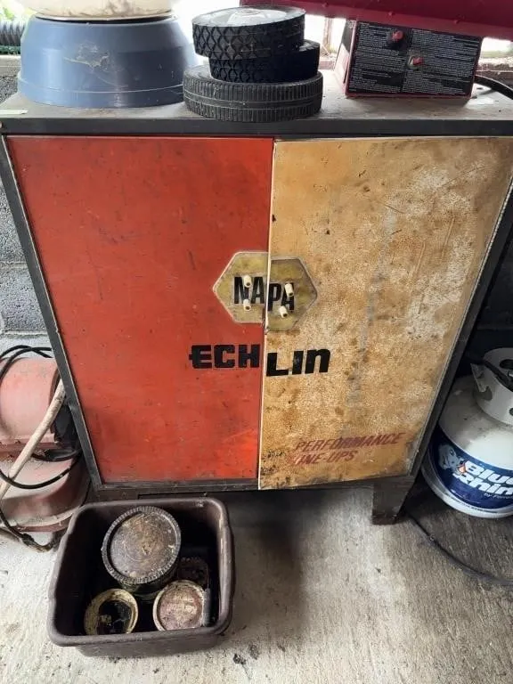 Napa Advertising Cabinet