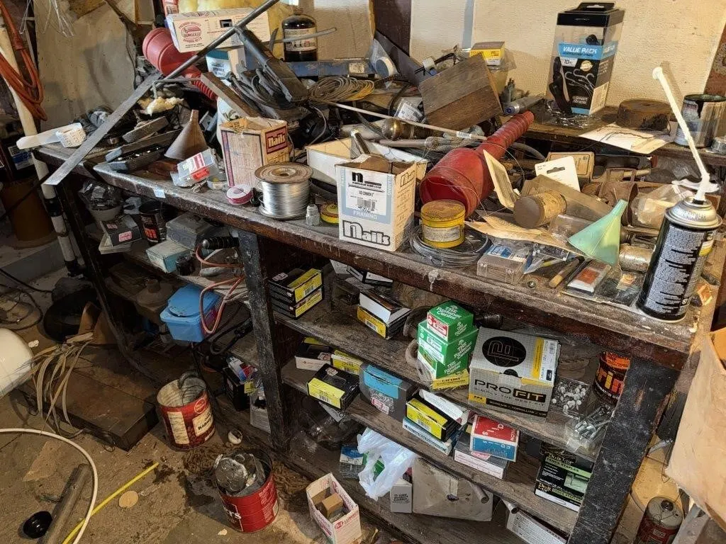 Work Bench, Hardware, Tools, & More