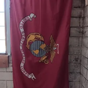 United States Marine Corp flag 
Measurements.