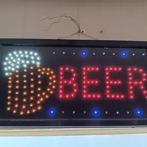 L.E.D. BEER mug sign
. Measurements approx.