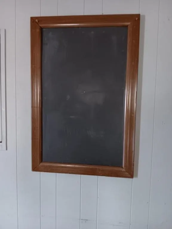 Wood Framed Chalk Board. Approx 36x24. Buyer Must