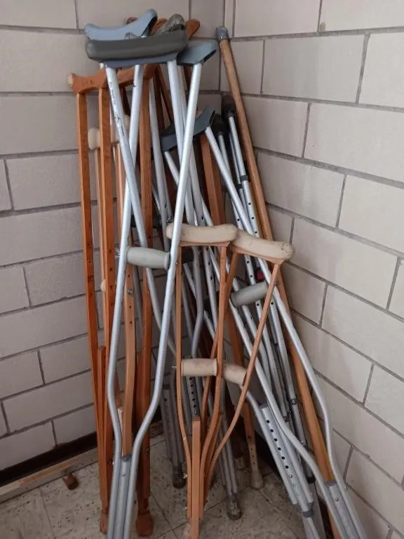 Assortment of crutches