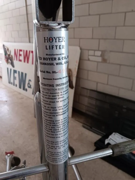 HOYER LIFTER, unsure if complete
