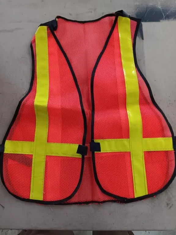 Nine new or lightly used Hi-visibility vests. All