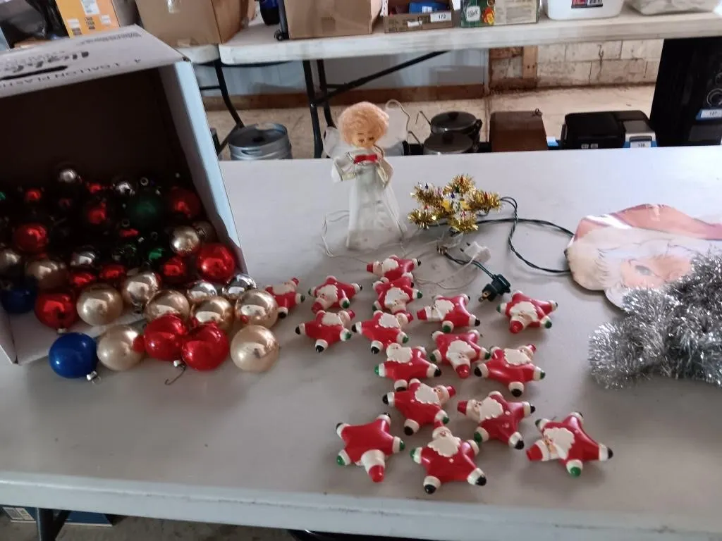 Vintage Christmas decor
